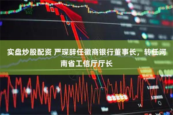 实盘炒股配资 严琛辞任徽商银行董事长，转任河南省工信厅厅长